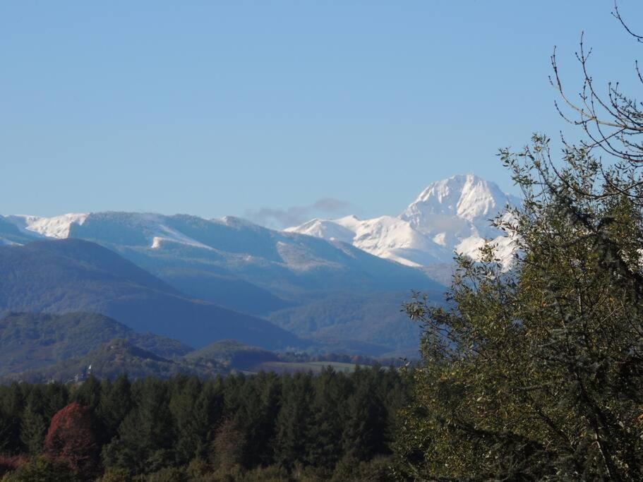 Cabane Dans Les Bois Avec Vue Sur Les Pyrenees Saint-Laurent-de-Neste Bagian luar foto